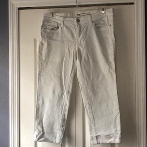 LOFT white jeans - size 12